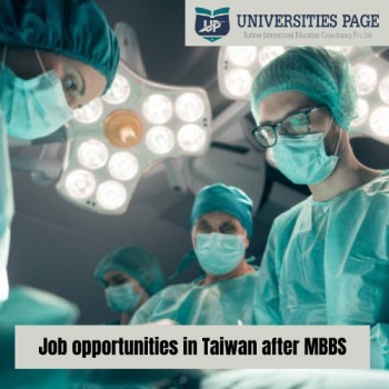 Job opportunities in Taiwan after MBBS